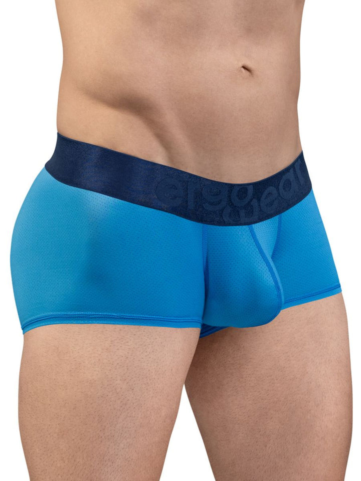 ErgoWear MAX BOLD SE Men's Trunk Underwear in River Blue – men's trunks