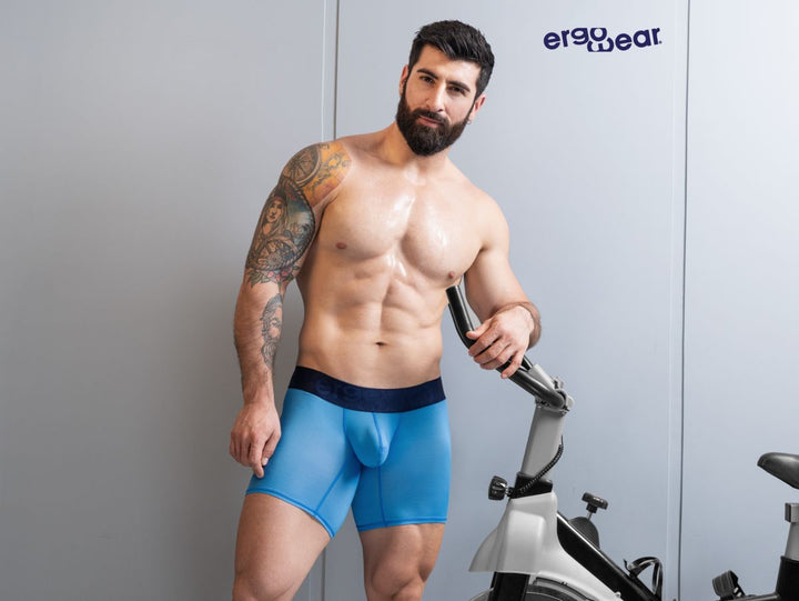 ErgoWear MAX BOLD SE Men's Boxer Brief in River Blue – men's boxer briefs