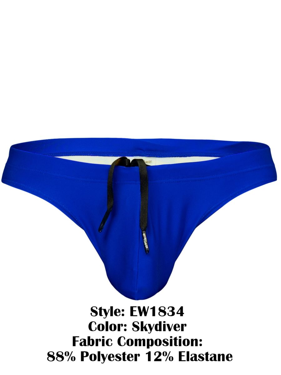 ErgoWear X4D SW Men's Swim Brief in Skydiver – men's swimwear