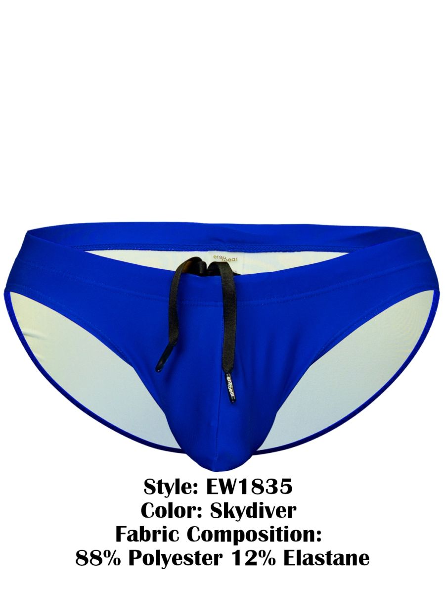 ErgoWear X4D SW Men's Swim Brief in Skydiver – men's swimwear