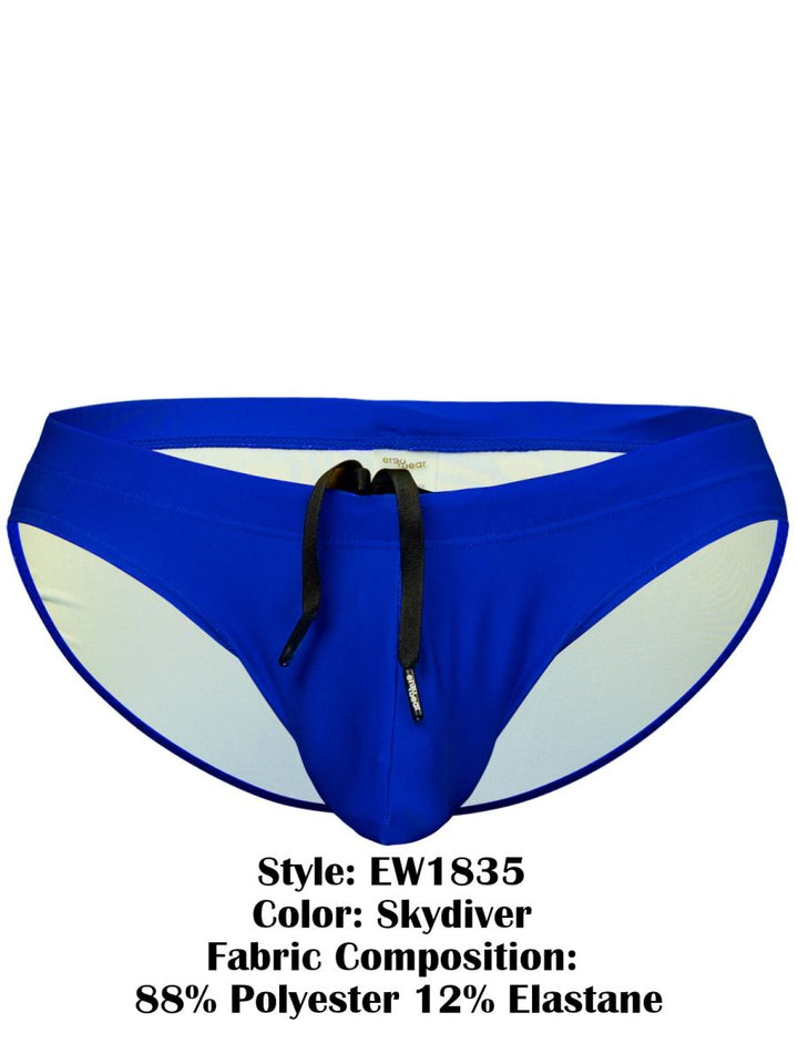 ErgoWear X4D SW Men's Swim Brief in Skydiver – men's swimwear