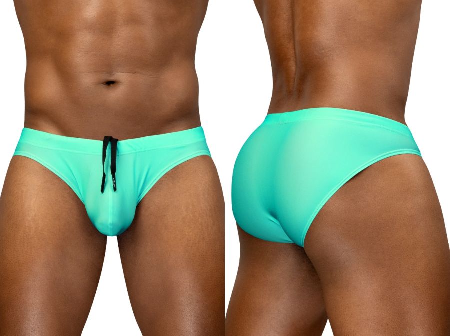 ErgoWear X4D SW Men's Swim Brief in Aqua – men's swimwear