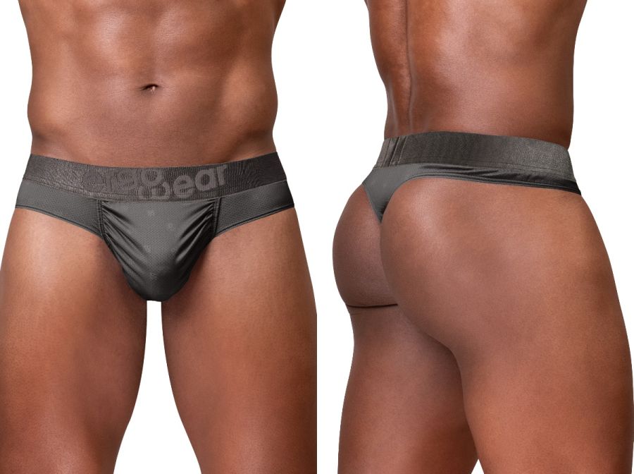ErgoWear FEEL SE Sleek Ergonomic Thong Men's Thong in Dark Gray – men's thongs
