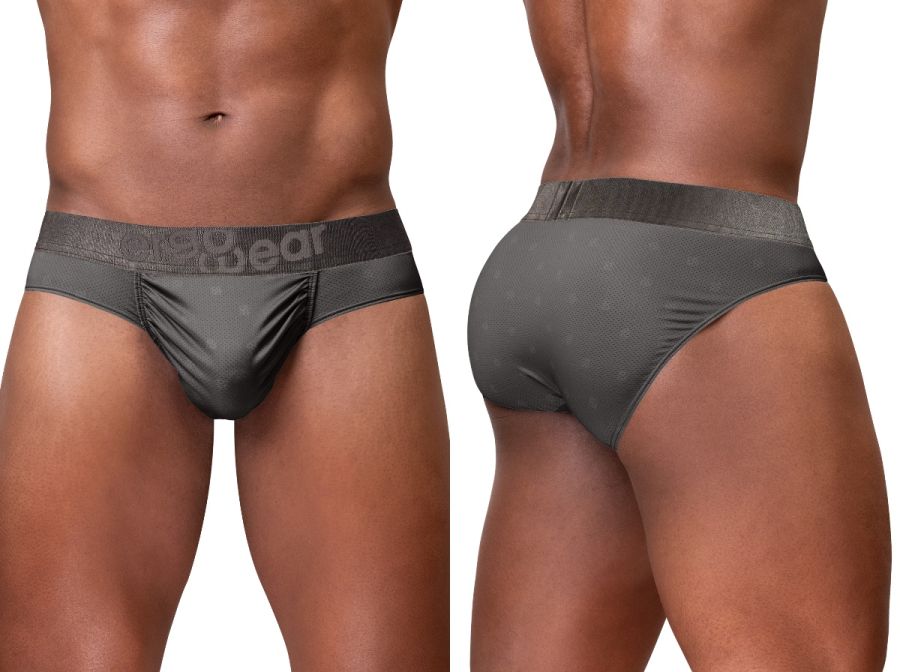 ErgoWear FEEL SE Briefs for Ergonomic Comfort Men's Bikini Brief in Dark Gray – men's briefs