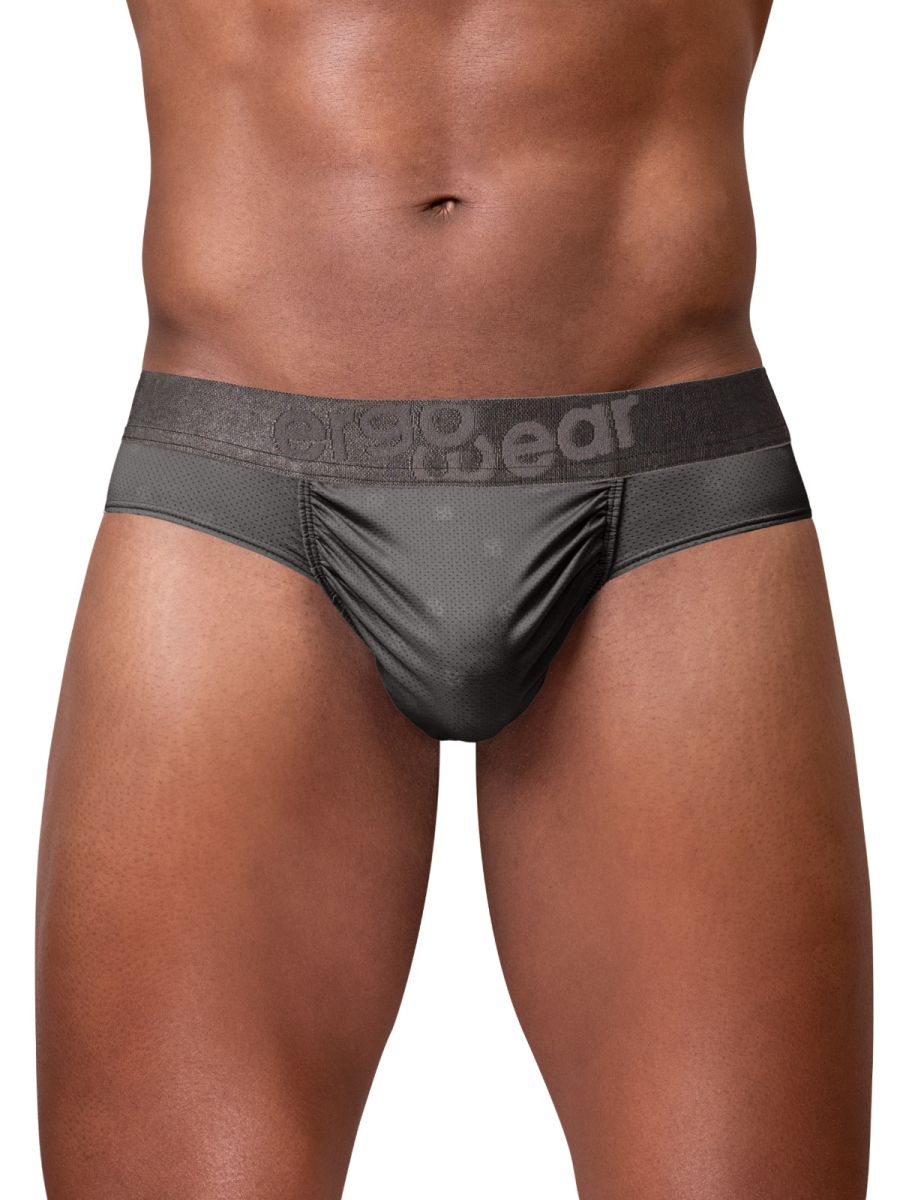 ErgoWear FEEL SE Briefs for Ergonomic Comfort Men's Bikini Brief in Dark Gray – men's briefs