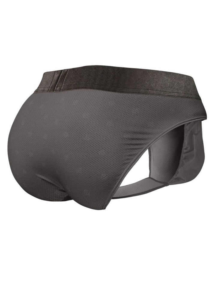 ErgoWear FEEL SE Briefs for Ergonomic Comfort Men's Bikini Brief in Dark Gray – men's briefs
