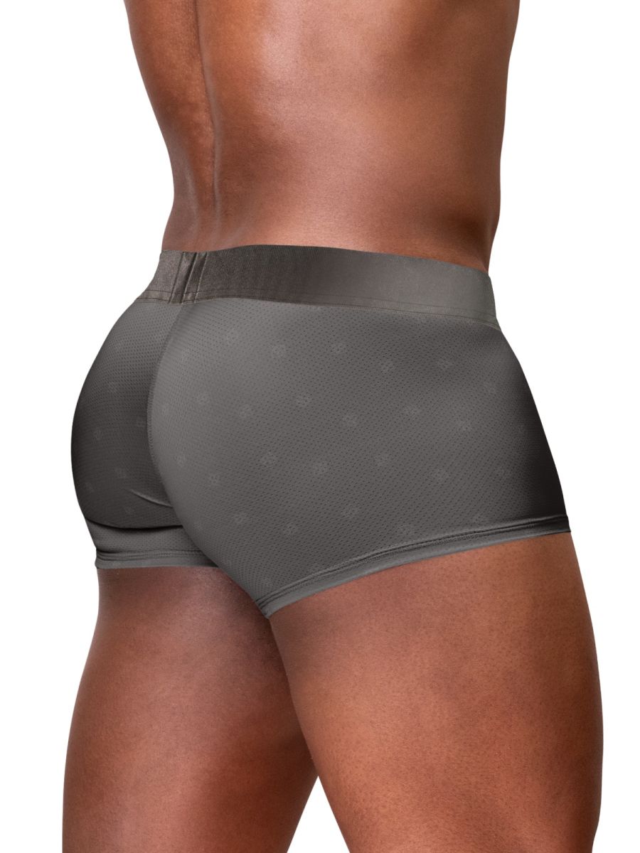 ErgoWear FEEL SE Sleek Breathable Trunks Men's Trunk Underwear in Dark Gray – men's trunks