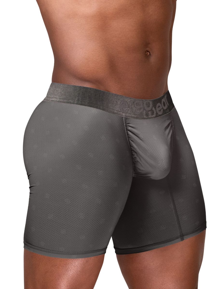 ErgoWear FEEL SE Boxer Briefs for Superior Support Men's Boxer Brief in Dark Gray – men's boxer briefs