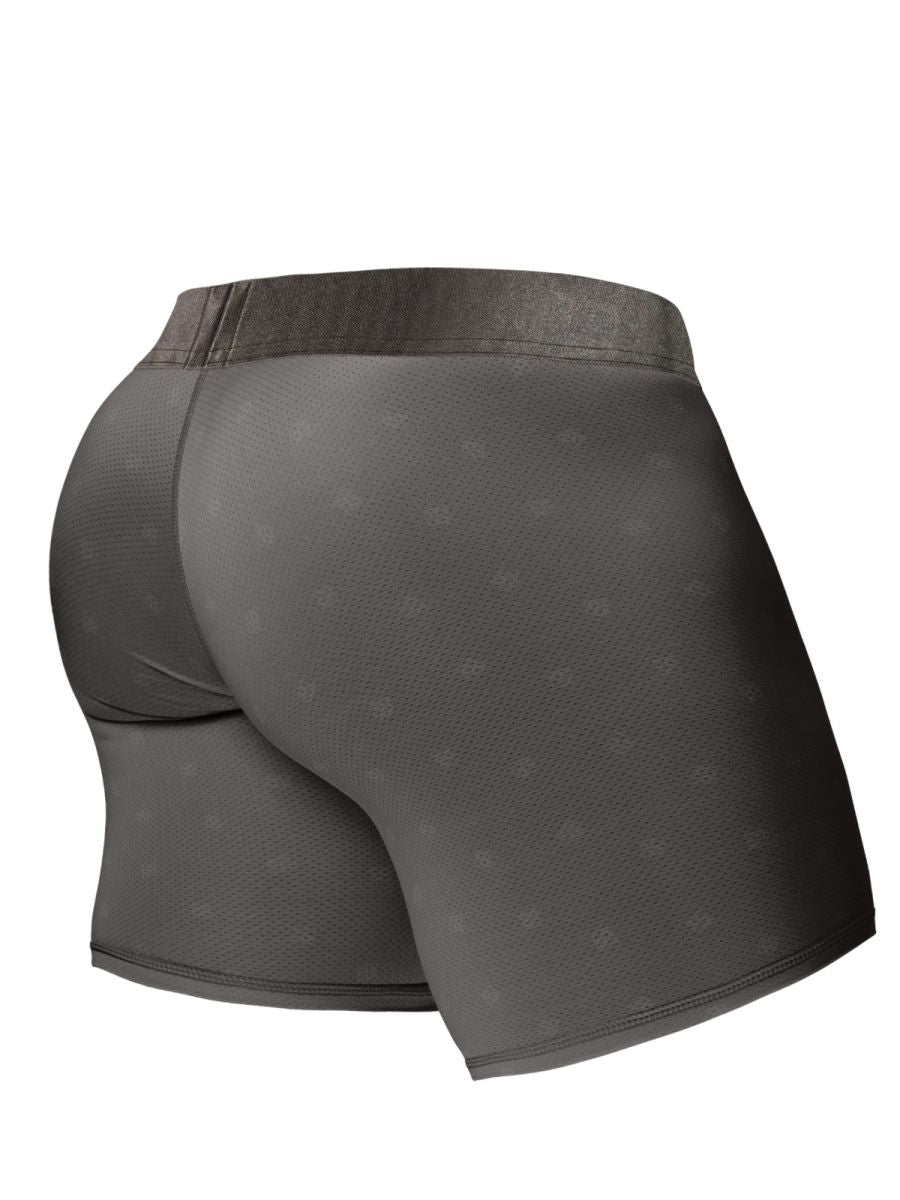 ErgoWear FEEL SE Boxer Briefs for Superior Support Men's Boxer Brief in Dark Gray – men's boxer briefs
