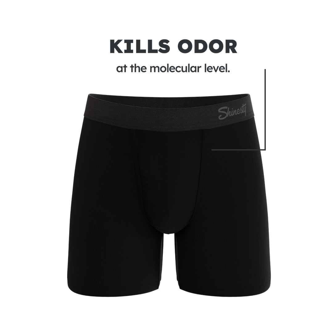 Shinesty Threat Level Midnight: Fart Proof Ball Hammock® Pouch Underwear