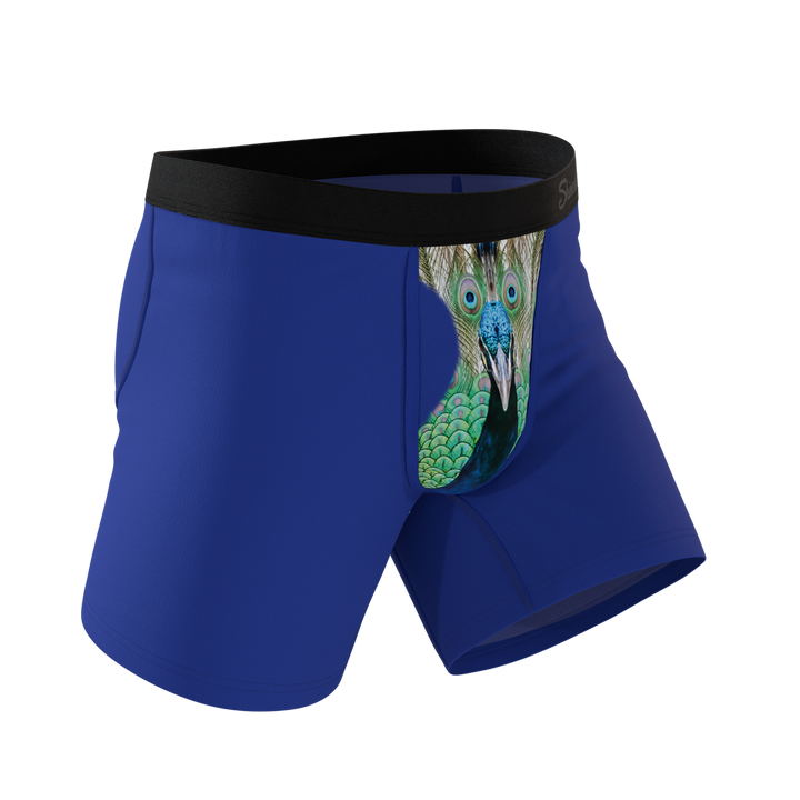 The Fancy Feather | Peacock Ball Hammock® Pouch Underwear