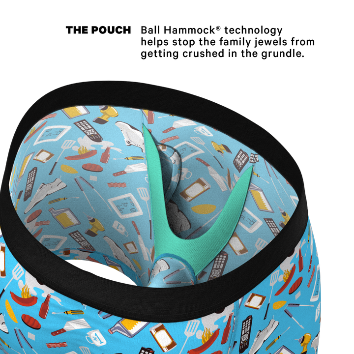 The Father Figures Dad Gear Ball Hammock® Pouch Underwear with Fly