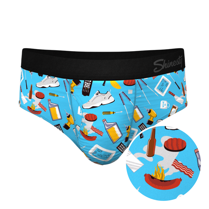 The Father Figures Ball Hammock® Pouch Briefs - Shinesty Dad Gear Underwear