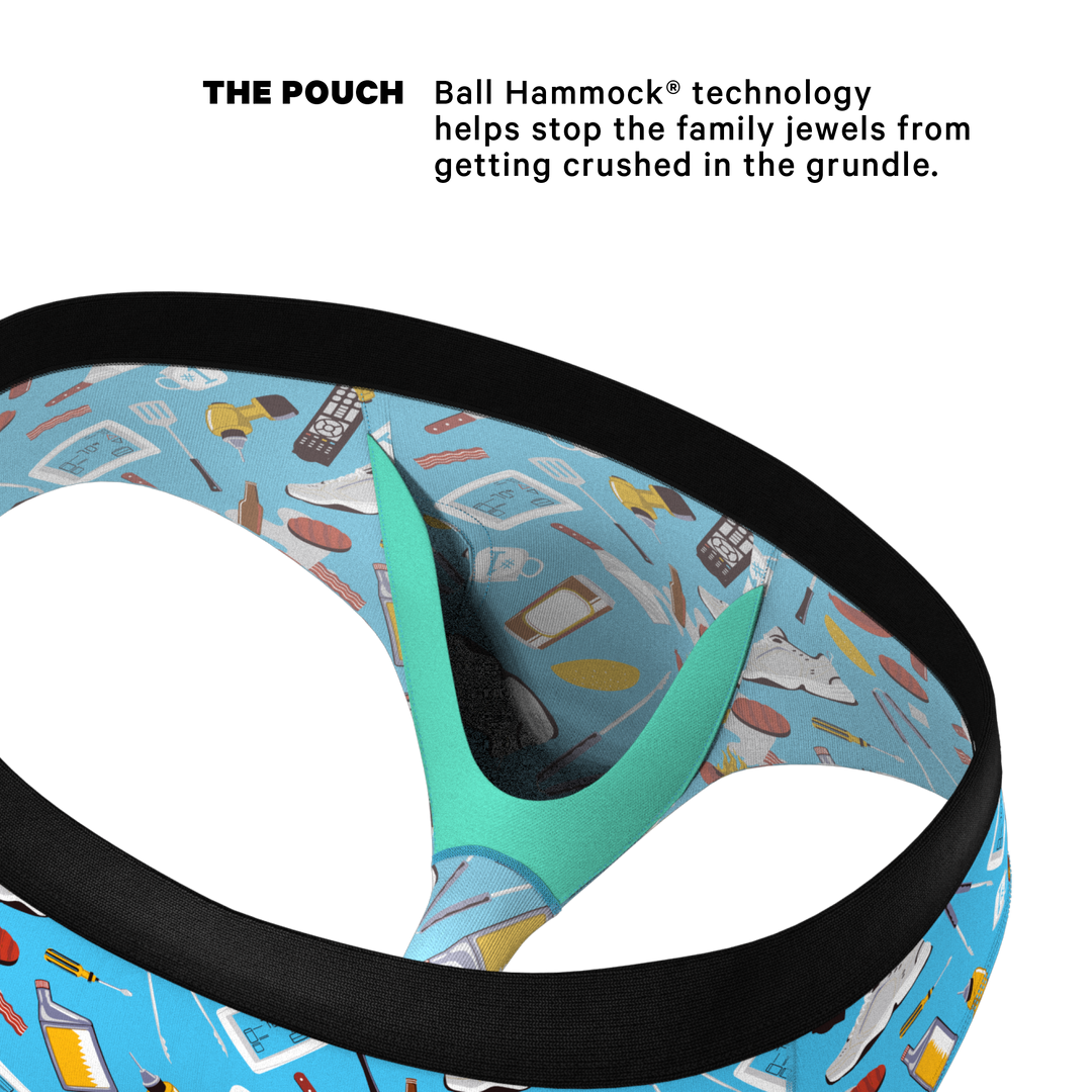 The Father Figures Ball Hammock® Pouch Briefs - Shinesty Dad Gear Underwear