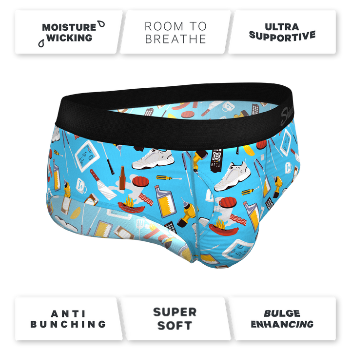 The Father Figures Ball Hammock® Pouch Briefs - Shinesty Dad Gear Underwear