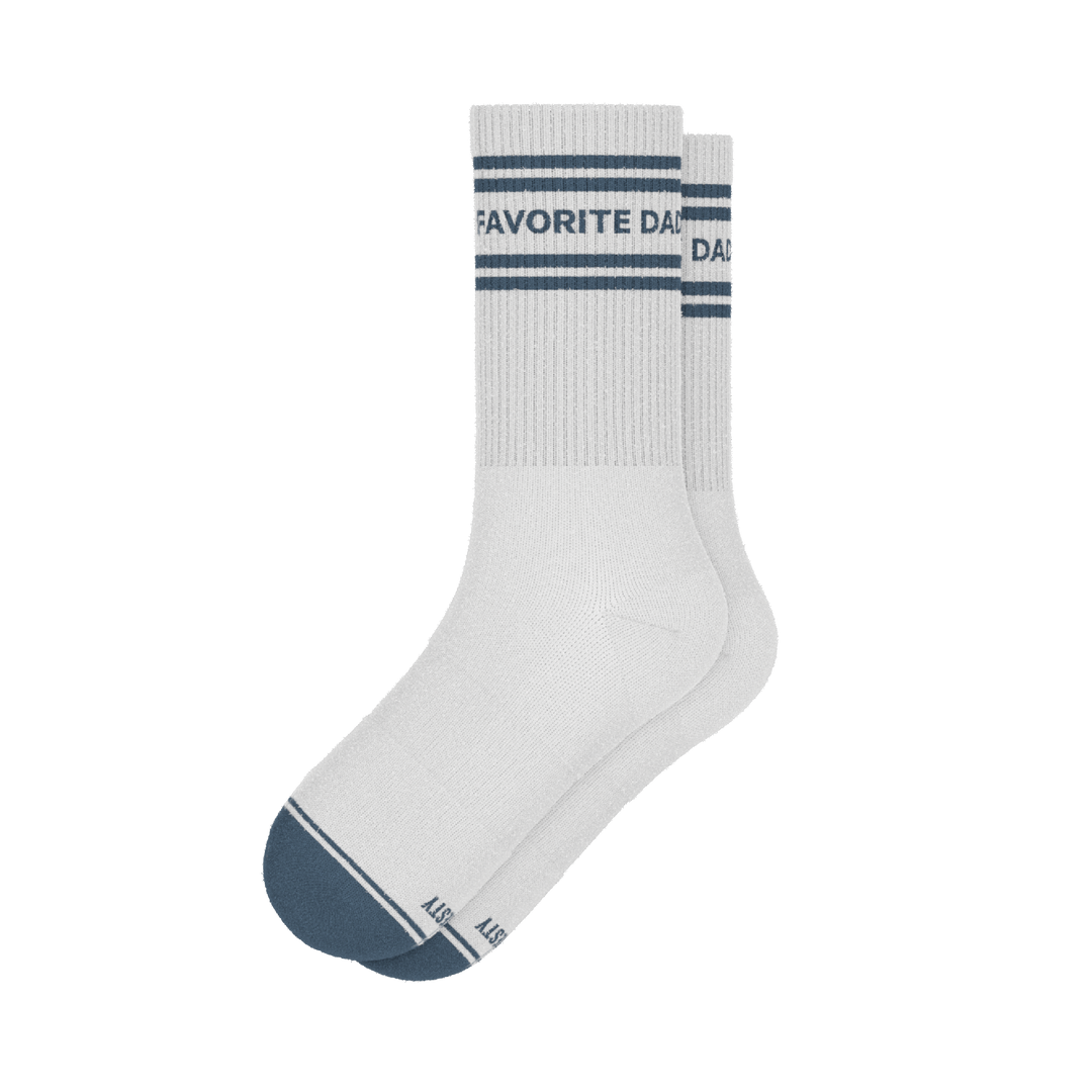 The Favorite Dad | Father's Day Heel Hammock™ Crew Socks