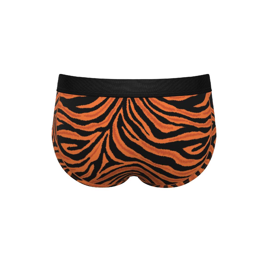 Shinesty "Feral Feline" Tiger Print Ball Hammock® Briefs
