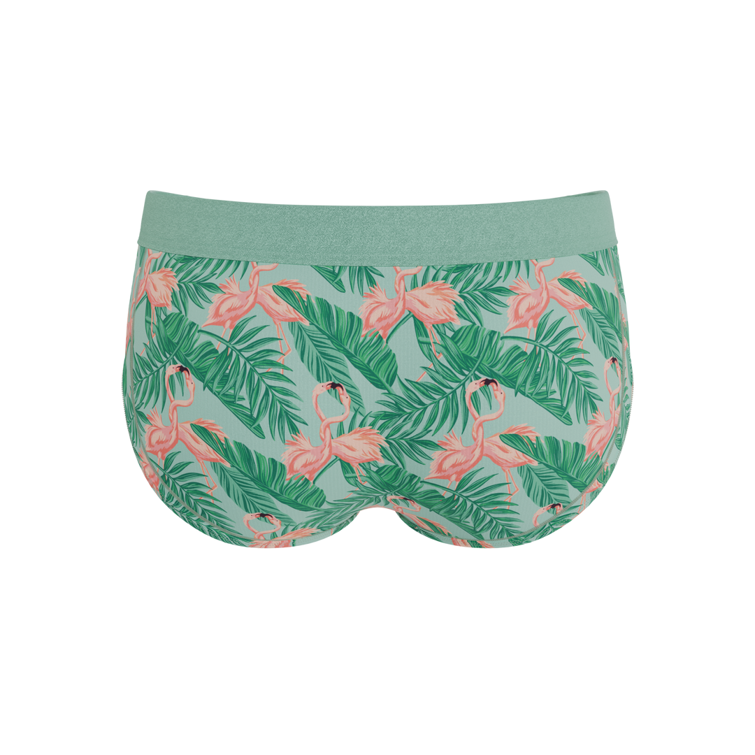 Shinesty The Flamboyance flamingo Ball Hammock pouch underwear briefs – men's flamingo print brief