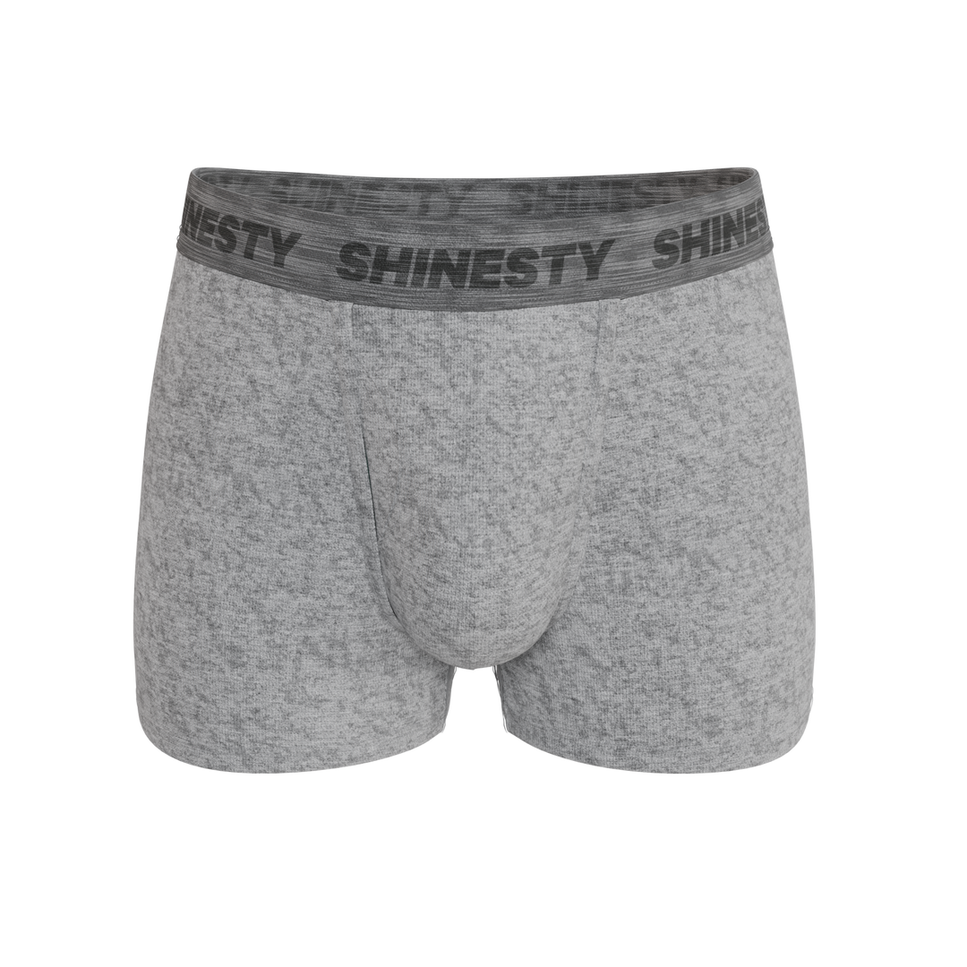 Shinesty The Flintstone heather grey black Ball Hammock pouch trunks – men's heather grey trunk underwear