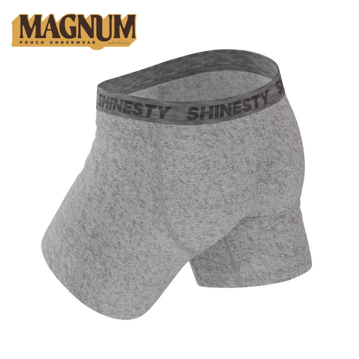 Shinesty The Flintstone heather grey black Ball Hammock Magnum Big Pouch – men's grey big pouch boxer