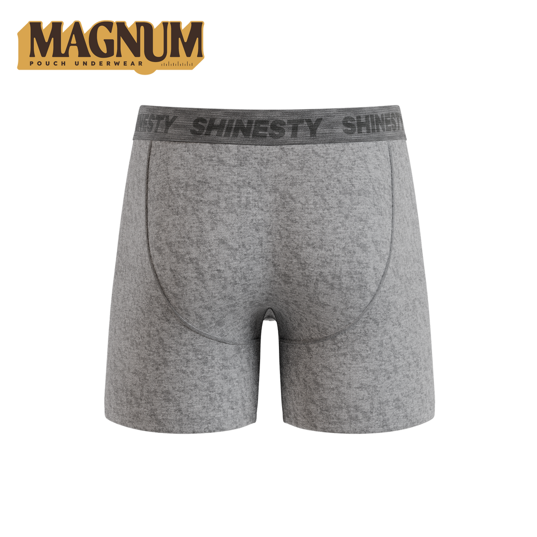Shinesty The Flintstone heather grey black Ball Hammock Magnum Big Pouch – men's grey big pouch boxer