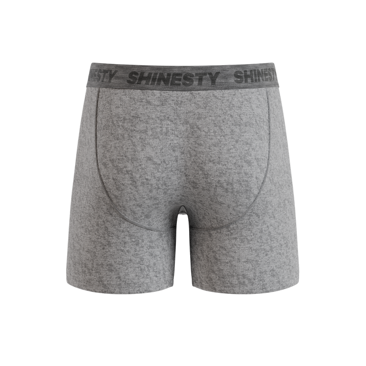 Shinesty The Flintstone heather grey black Ball Hammock pouch underwear – men's heather grey boxer briefs