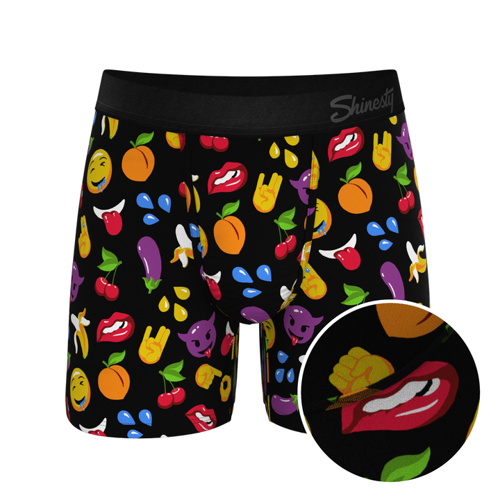 The Flirt | Emoji Ball Hammock® Pouch Underwear