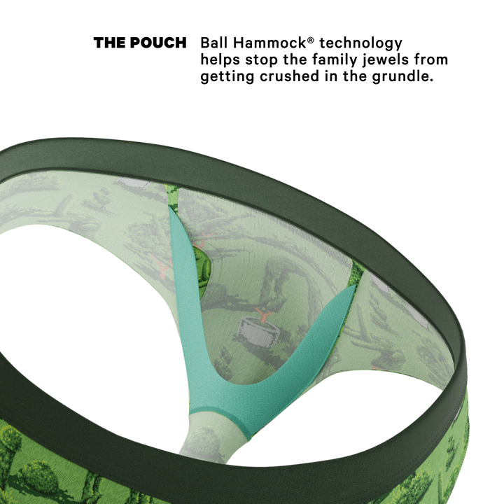 The Full Bush Club | Naughty Landscaping Ball Hammock® Pouch Underwear Briefs