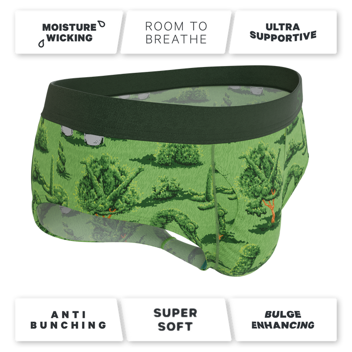 The Full Bush Club | Naughty Landscaping Ball Hammock® Pouch Underwear Briefs