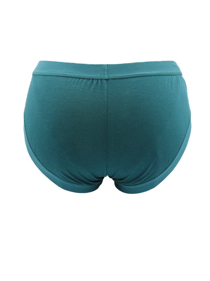 Body Aware Body Soft Vintage Brief in teal – men's high-cut modal underwear brief