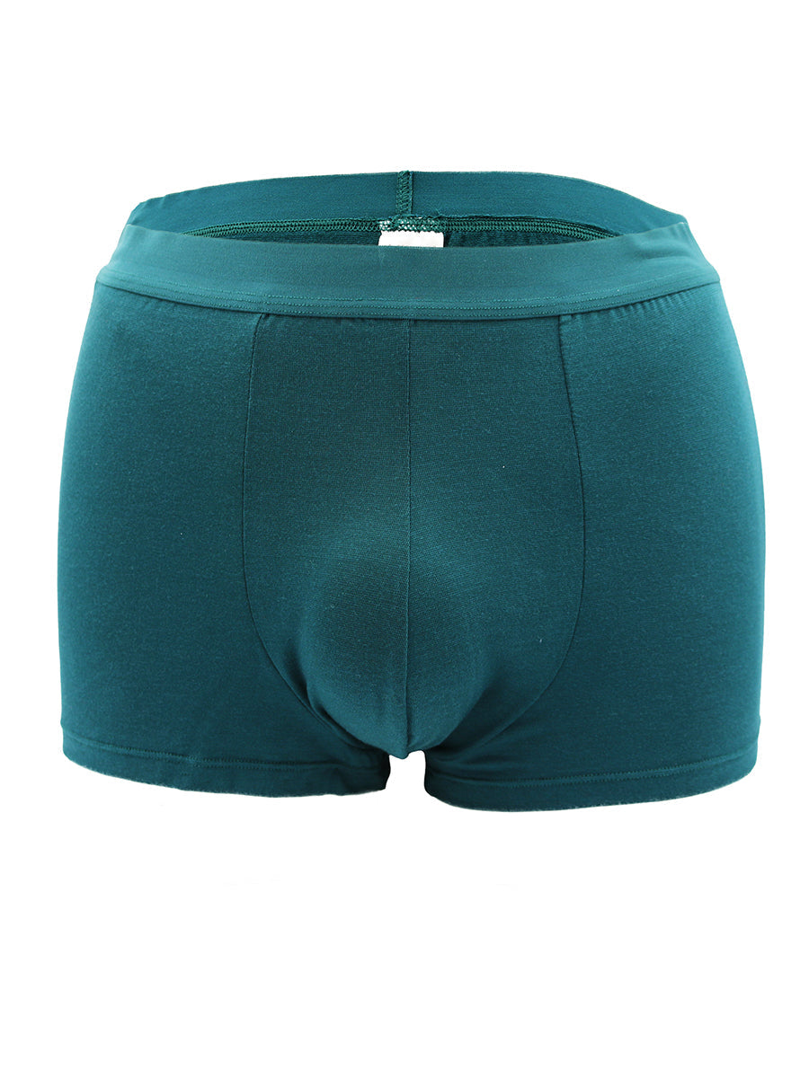 Body Aware Body Soft Trunk in teal – men's ultra-soft modal trunk underwear