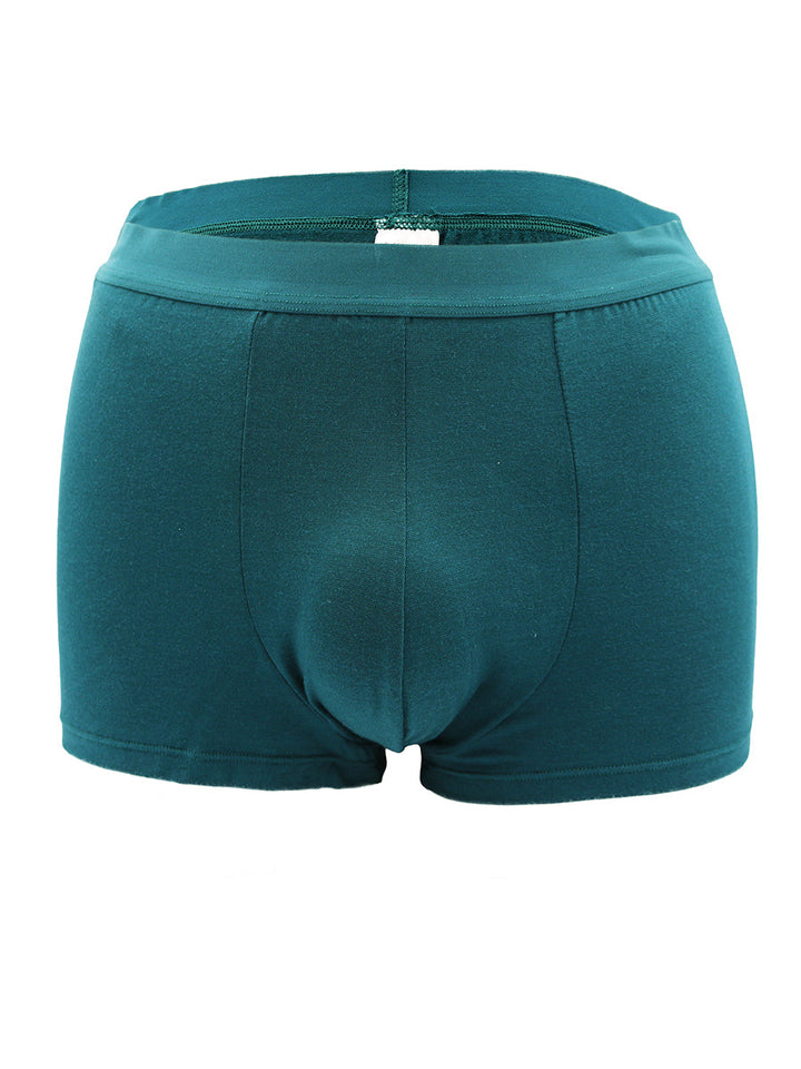 Body Aware Body Soft Trunk in teal – men's ultra-soft modal trunk underwear