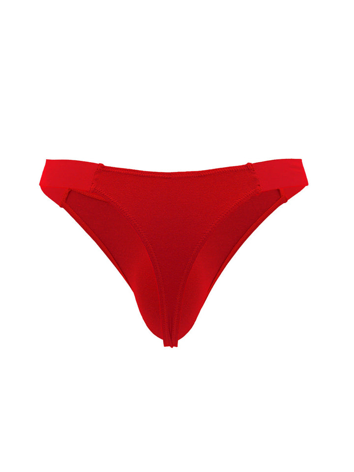 Body Aware Body Soft Thong in red – men's ultra-soft modal underwear thong