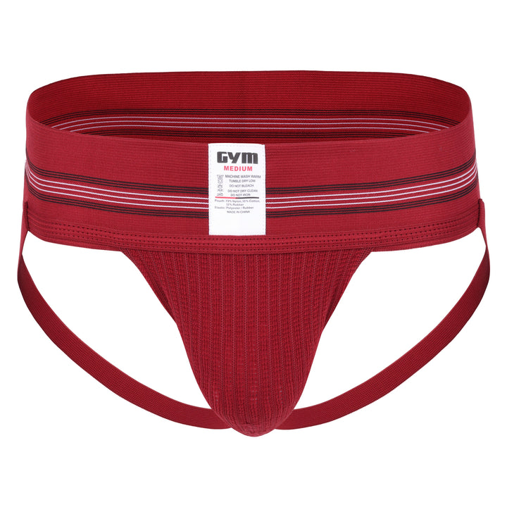 GYM Old School 2.0 Jockstrap - Men's Athletic Supporter with 3" Wide Waistband