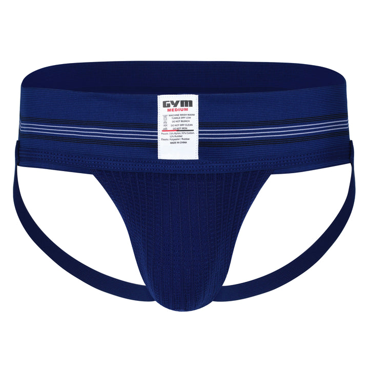 GYM Old School 2.0 Jockstrap - Men's Athletic Supporter with 3" Wide Waistband