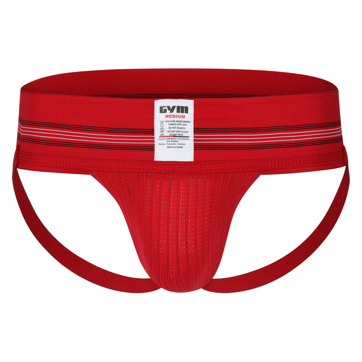 GYM Old School 2.0 Jockstrap | Classic 3" Wide Waistband Athletic Supporter