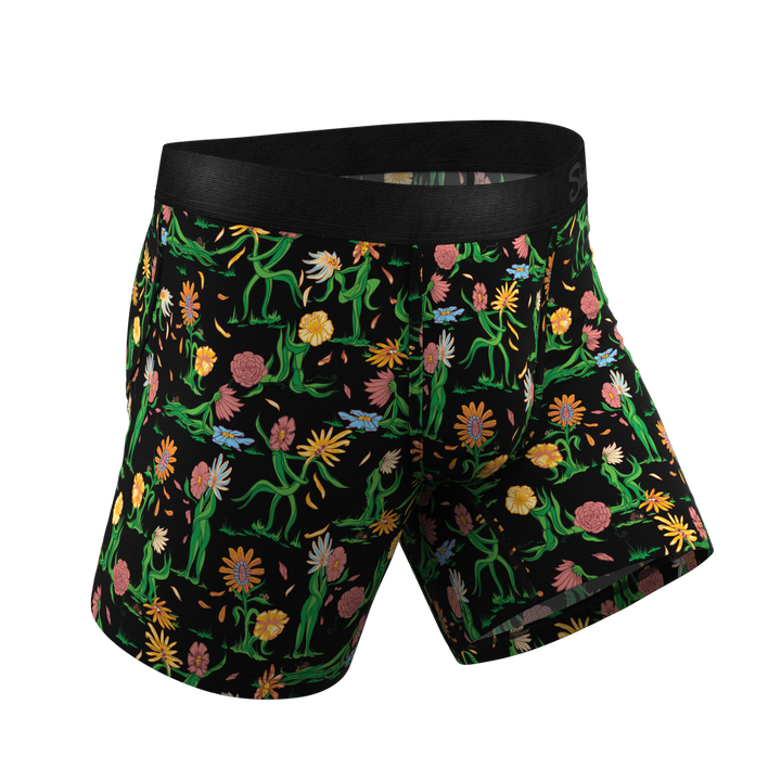 Shinesty "The Garden Of Breedin" Flower Print Ball Hammock® Pouch Underwear