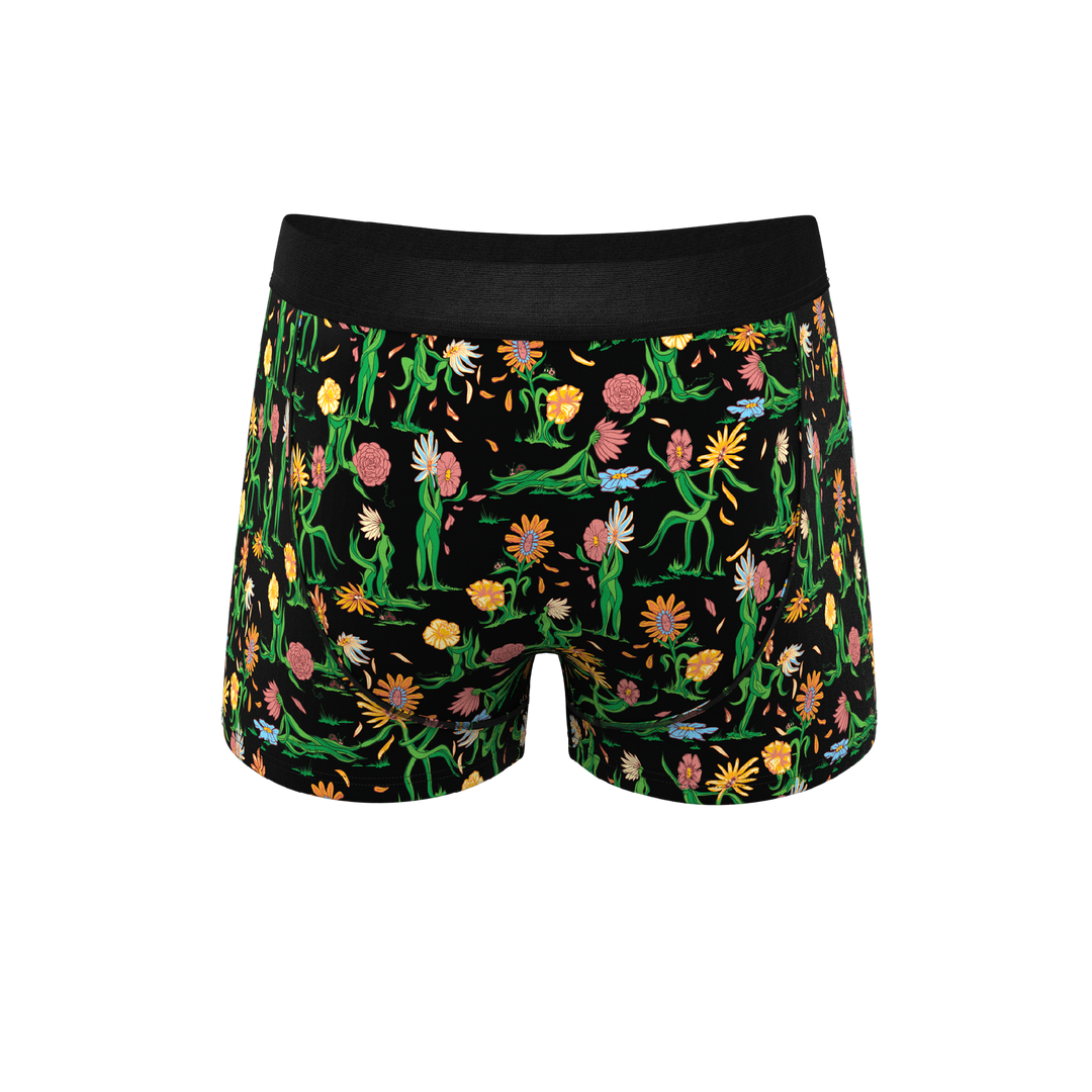 Shinesty "The Garden Of Breedin" Flower Print Ball Hammock® Pouch Trunks Underwear