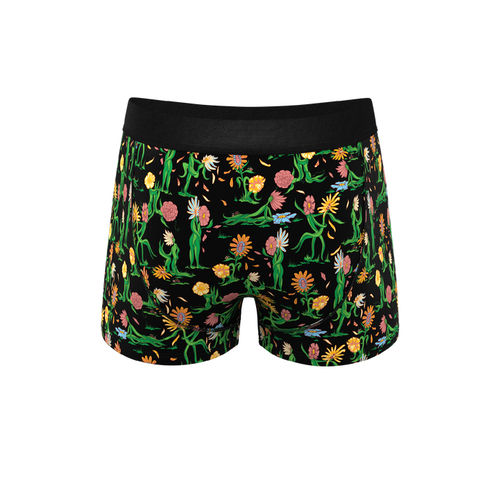 Shinesty "The Garden Of Breedin" Flower Print Ball Hammock® Pouch Trunks Underwear