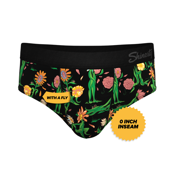 The Garden of Breedin Ball Hammock® Pouch Briefs - Shinesty Flower Print Underwear