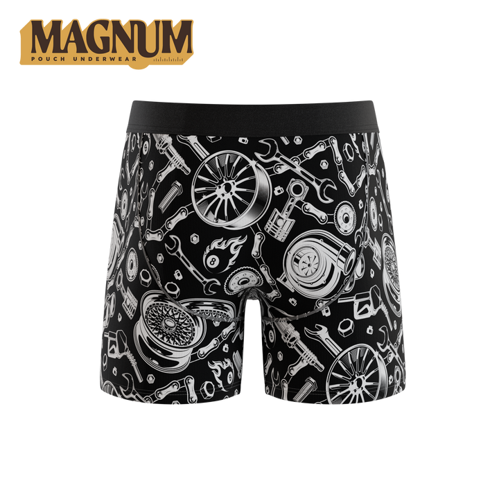 Shinesty The Gear Head stick shift Ball Hammock Magnum Big Pouch underwear – men's big pouch boxer