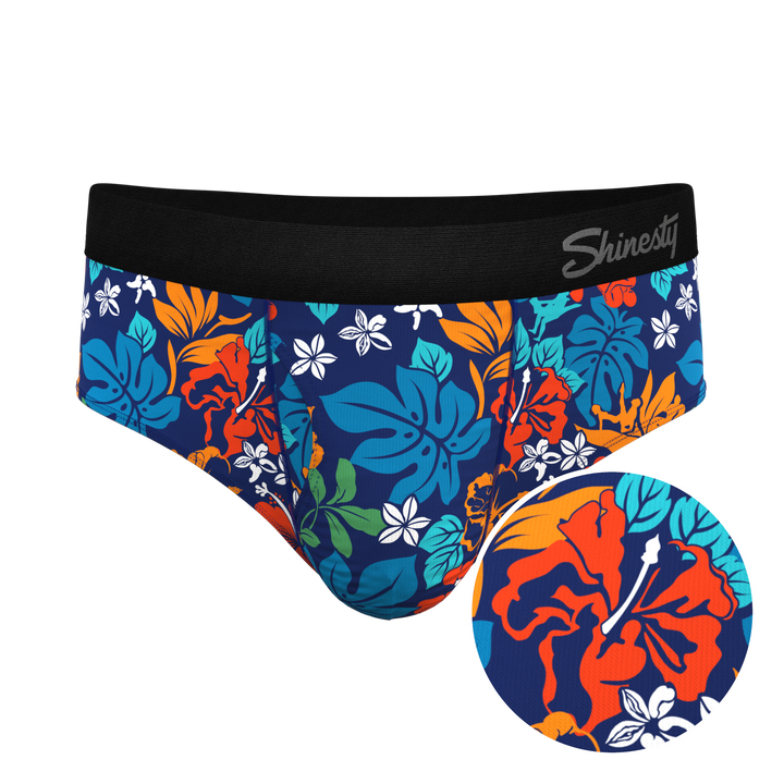 Shinesty "Get Lei'd" Naughty Tropical Ball Hammock® Briefs