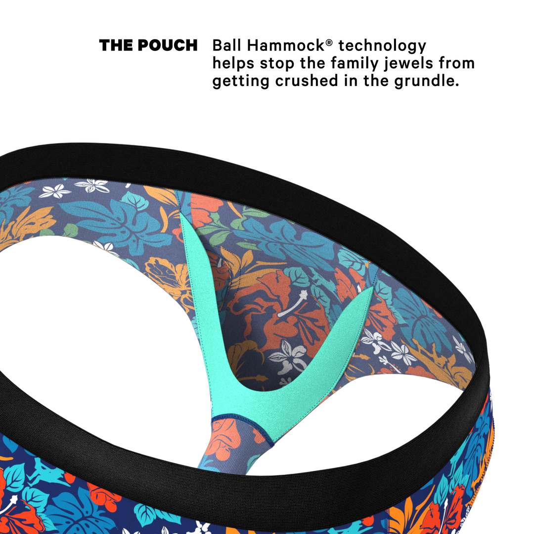 Shinesty "Get Lei'd" Naughty Tropical Ball Hammock® Briefs