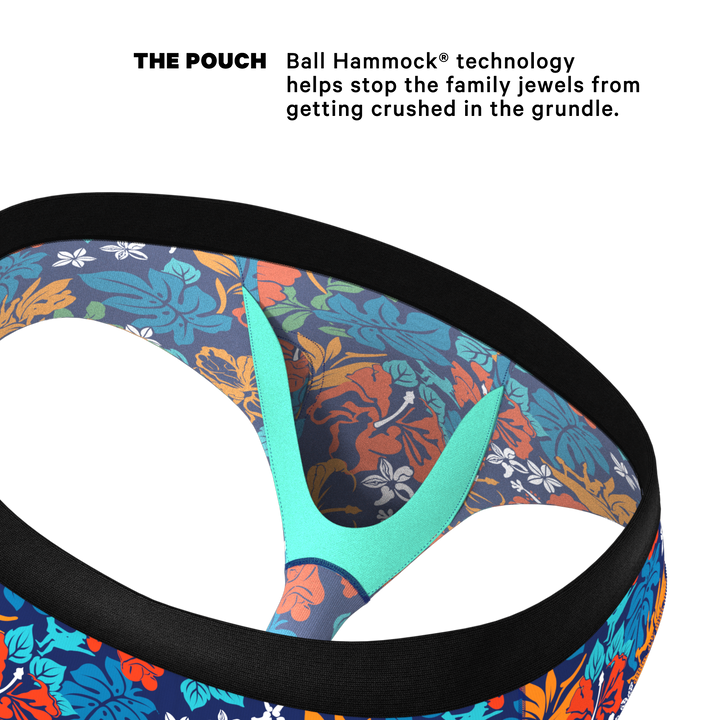 Shinesty "Get Lei'd" Naughty Tropical Ball Hammock® Briefs