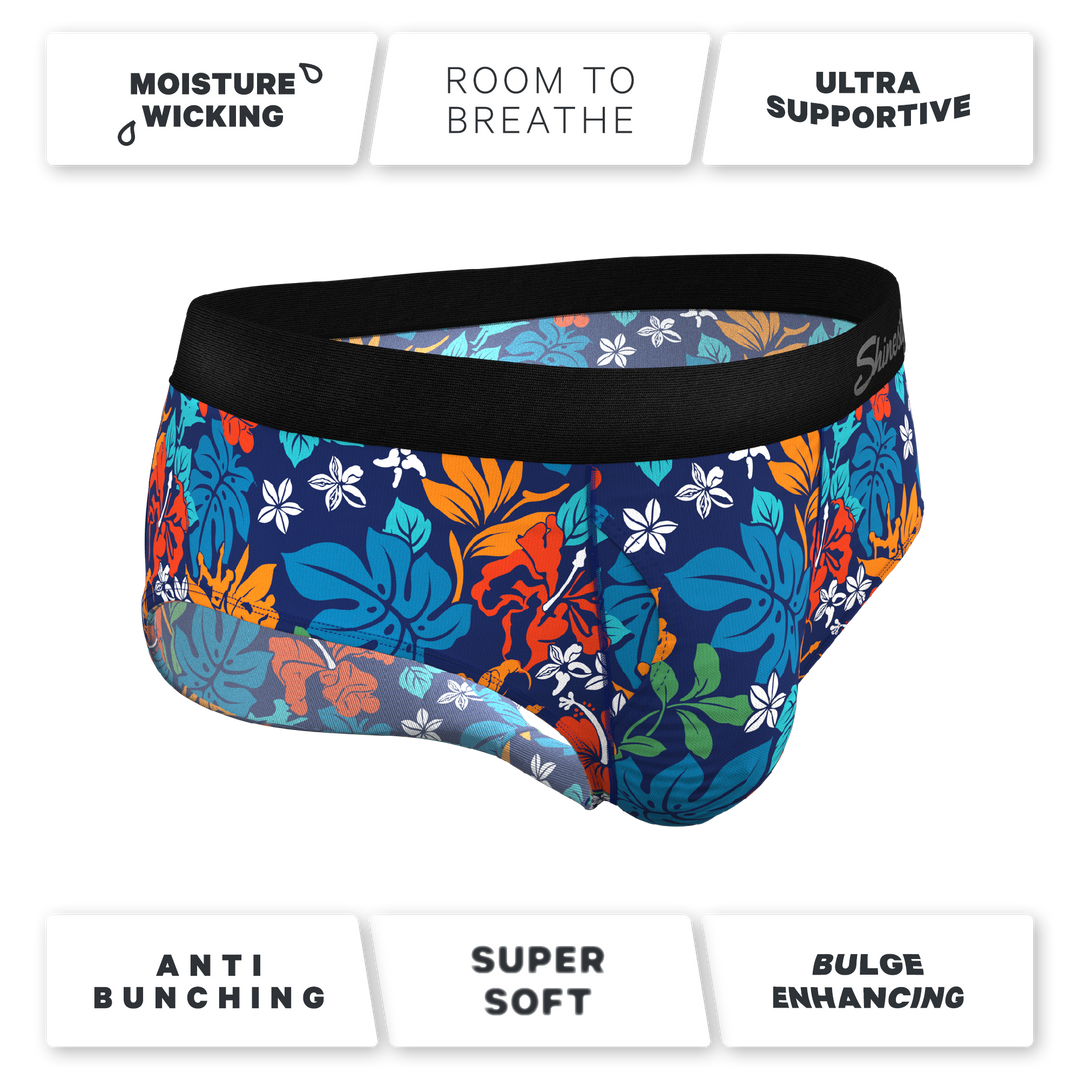 Shinesty "Get Lei'd" Naughty Tropical Ball Hammock® Briefs