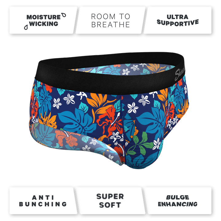 Shinesty "Get Lei'd" Naughty Tropical Ball Hammock® Briefs