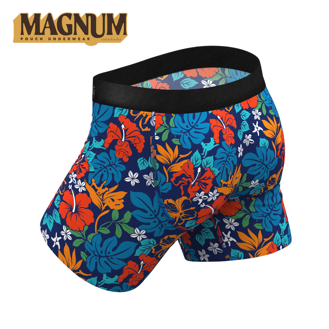 Get Lei'd: Naughty Tropical Ball Hammock® Magnum Big Pouch Underwear