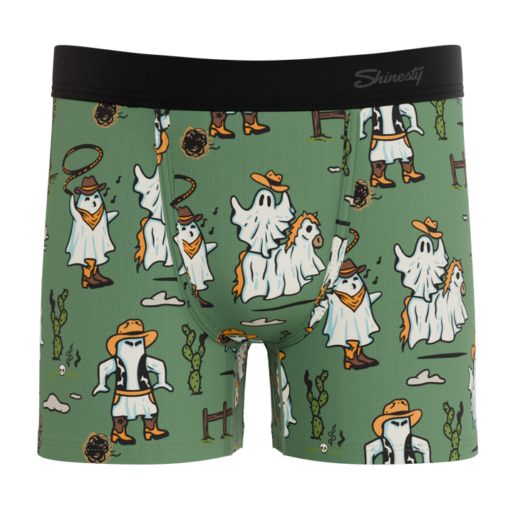 Shinesty The Ghost Town western ghost youth boxer briefs – kids western ghost print youth boxers