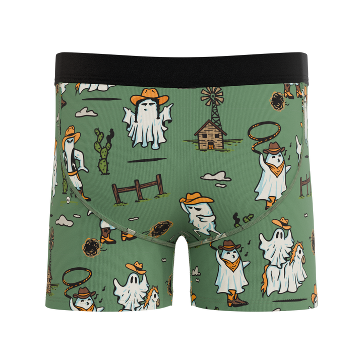 Shinesty The Ghost Town western ghost youth boxer briefs – kids western ghost print youth boxers