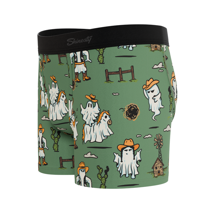 Shinesty The Ghost Town western ghost youth boxer briefs – kids western ghost print youth boxers